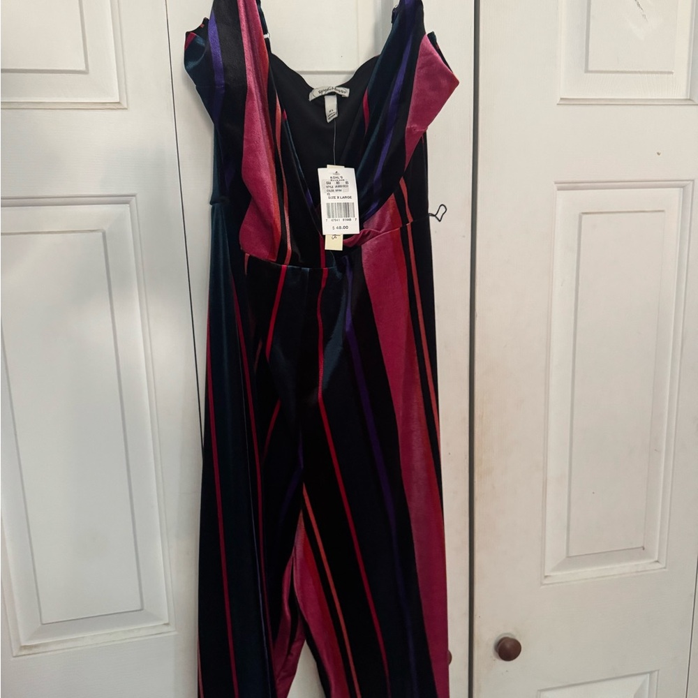 Striped Multicolor Jumpsuit